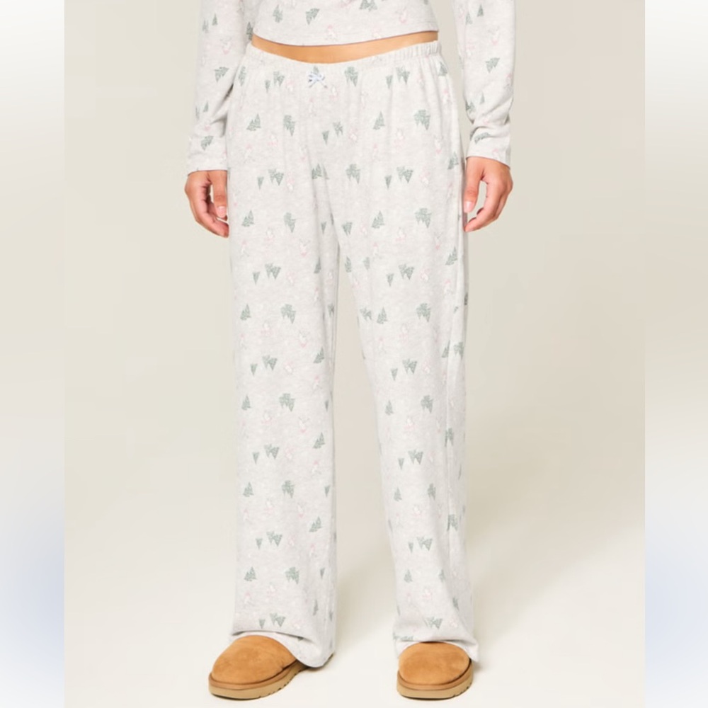 Hollister Gray Pajama Pants